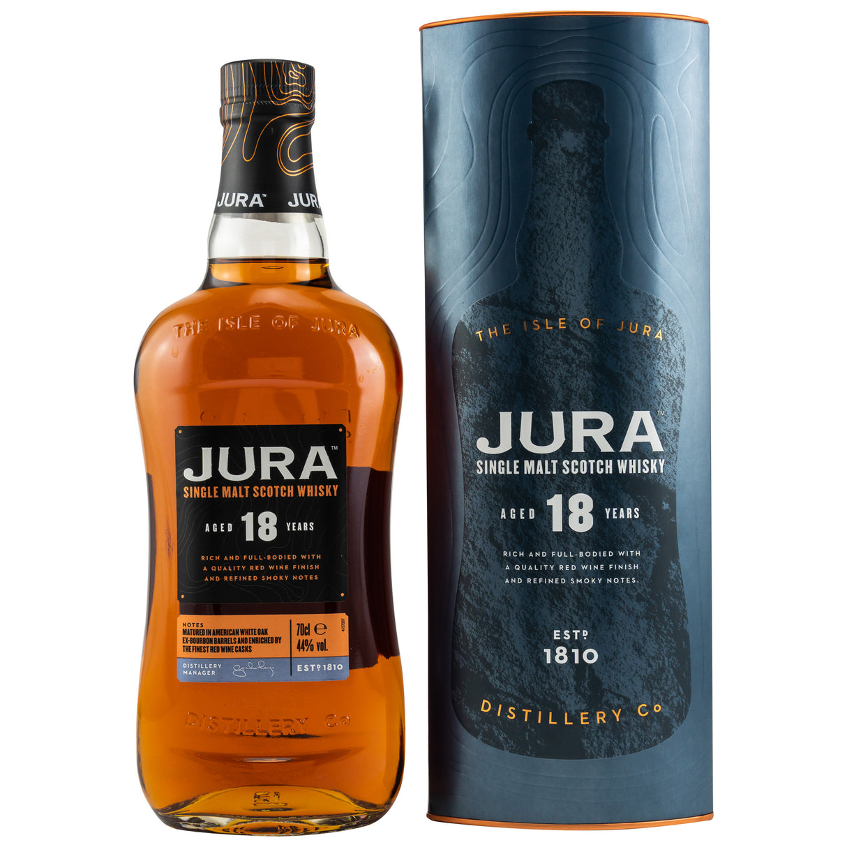 Jura 18 y. o., 0,70 l Flasche