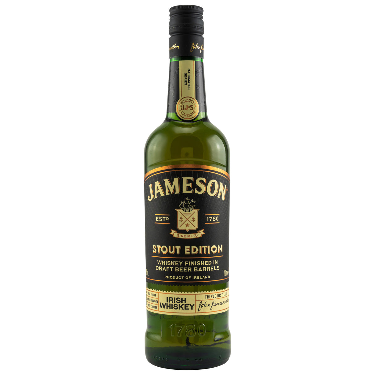 Jameson Caskmates Stout Edition, 0,70 l Flasche