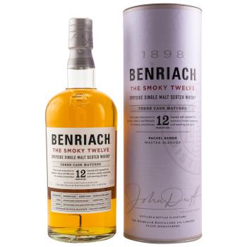 Benriach 12 y.o. - The Smoky Twelve, 0,70 l Flasche