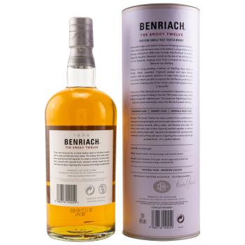 Benriach 12 y.o. - The Smoky Twelve, 0,70 l Flasche
