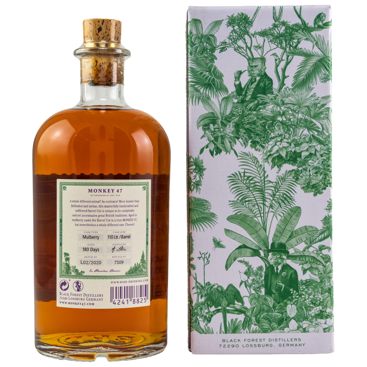 Monkey 47 Barrel Cut Schwarzwald Dry Gin