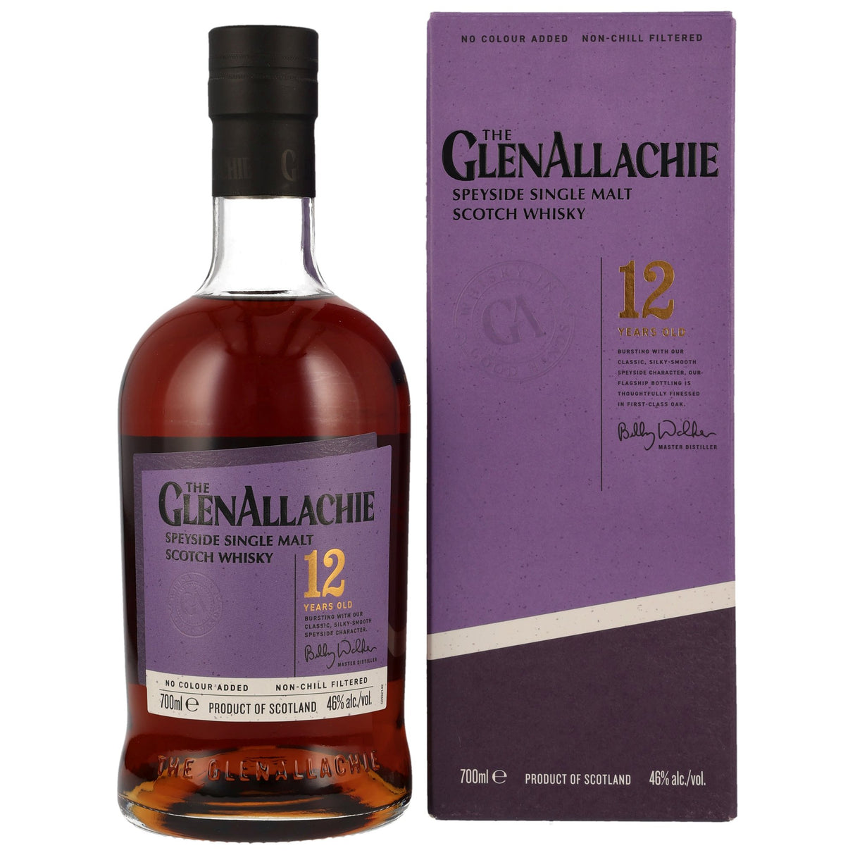 GlenAllachie 12 y.o., 0,70 l Flasche