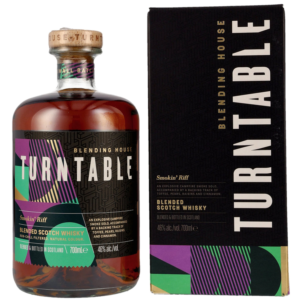 Turntable Spirits - Smokin’ Riff - Blended Scotch Whisky