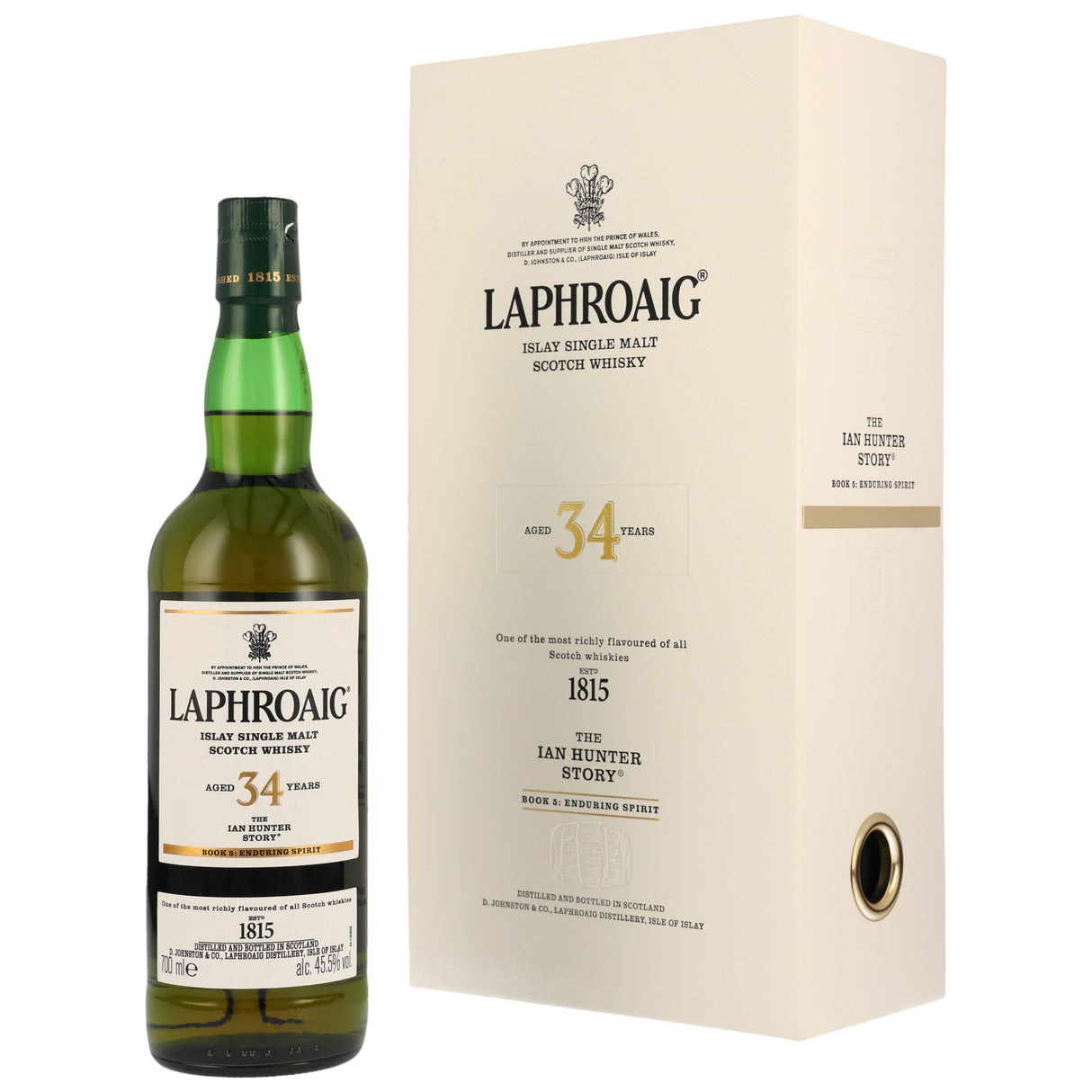 Laphroaig 34 y.o. - The Ian Hunter Story 2023 Islay Single Malt 45.5% 0.7l