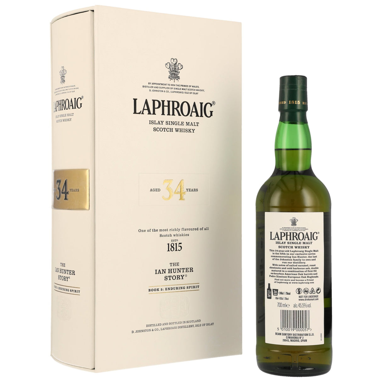 Laphroaig 34 y.o. - The Ian Hunter Story 2023 Islay Single Malt 45.5% 0.7l