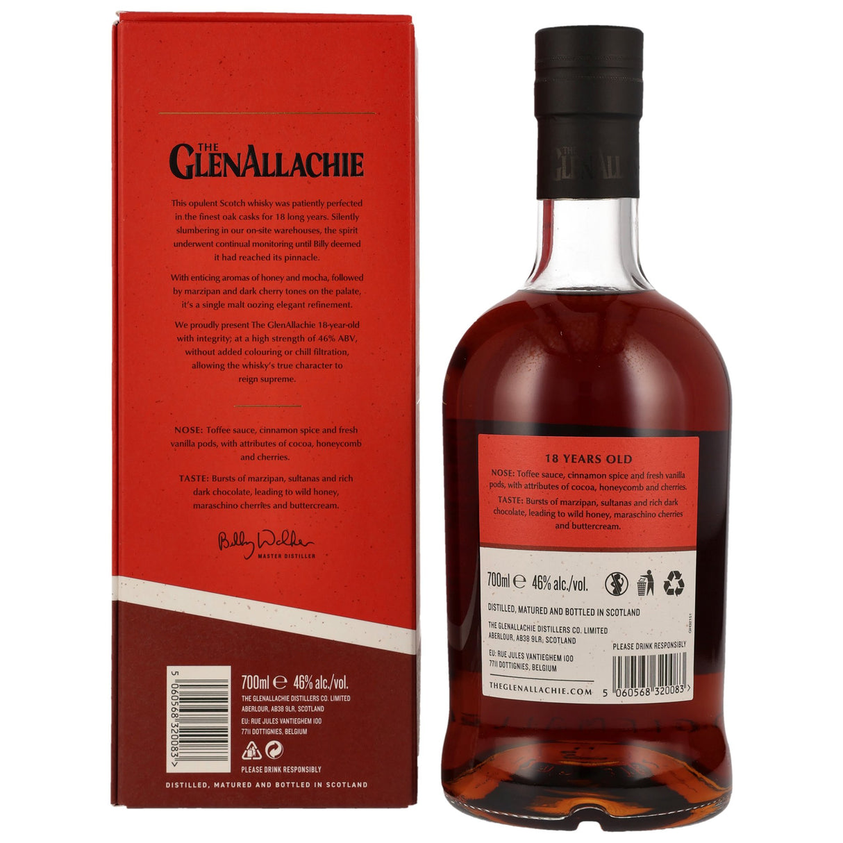 GlenAllachie 18 y.o., 0,70 l Flasche
