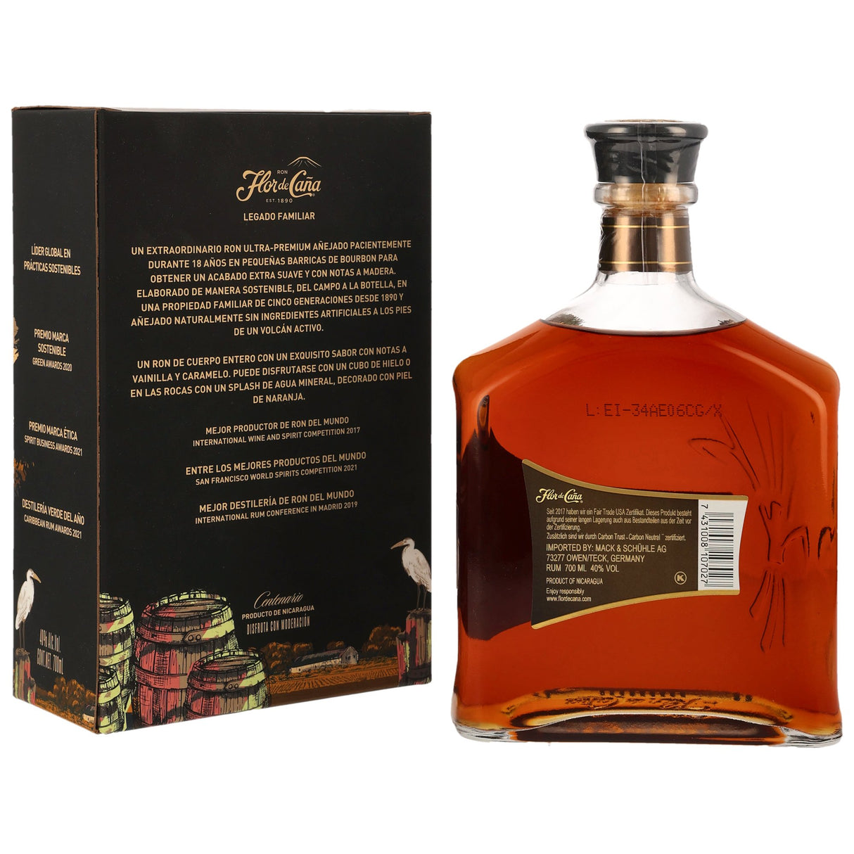 Flor de Cana 18 y.o. Centenario