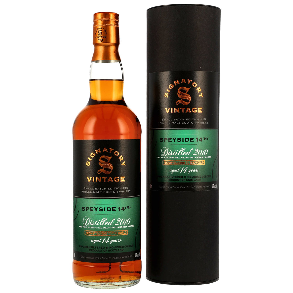 Secret Speyside (M) 2010/2025 - 14 y.o. - Signatory Small Batch Edition #16