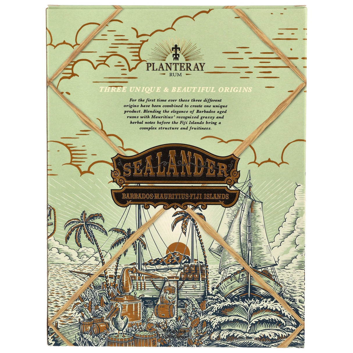 Planteray Sealander mit 2 Gläsern