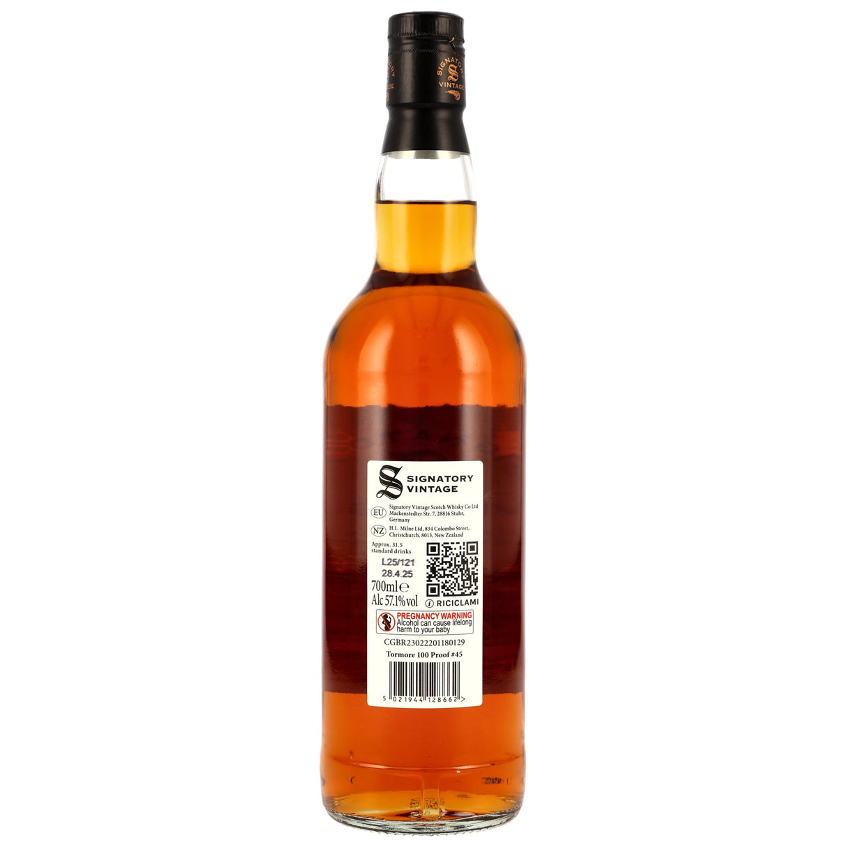 Tormore 2015/2025 - 9 y.o. - Signatory 100 PROOF Edition #45