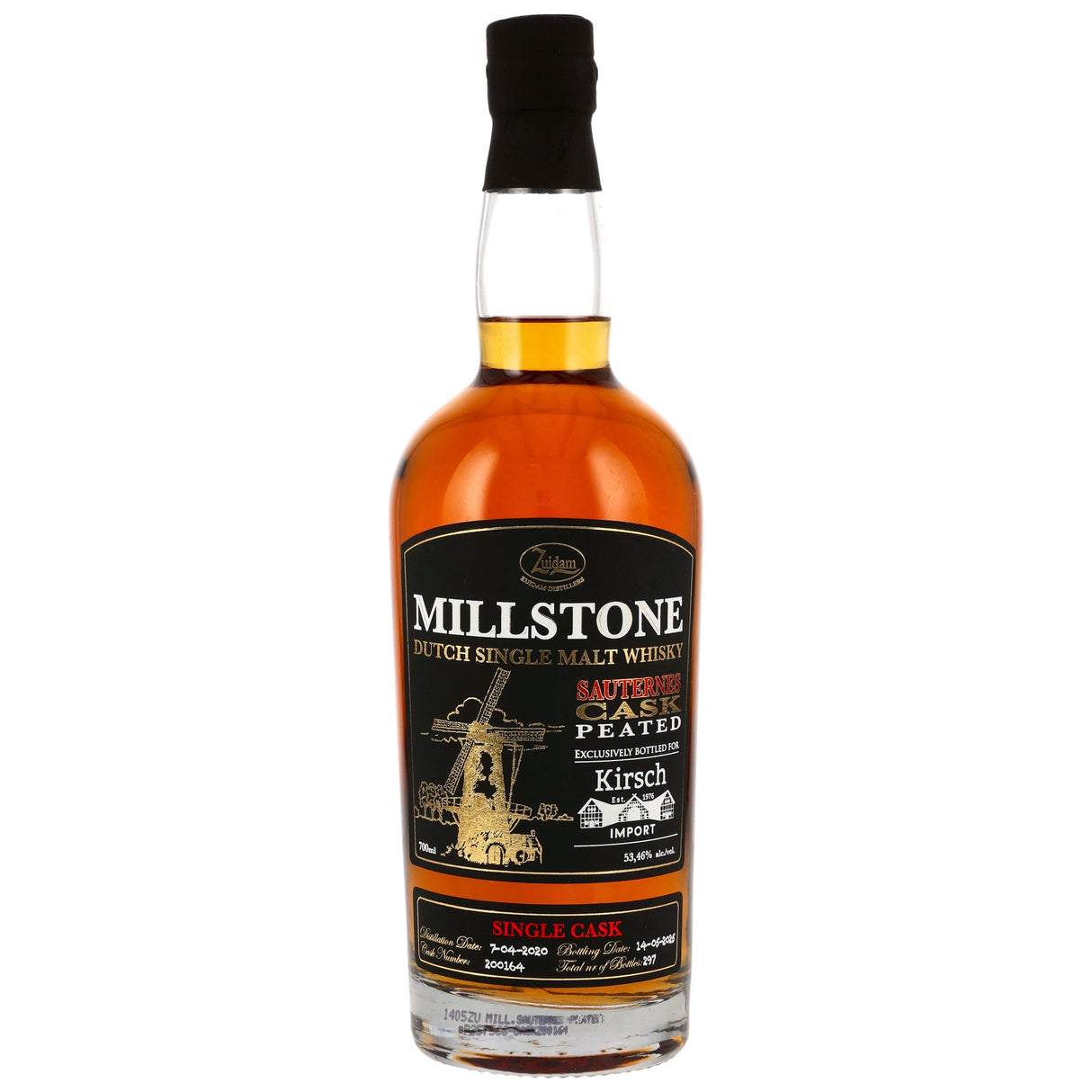 Millstone 2020/2025 - 5 y. o. - Medium Peated - Sauternes Cask #200164