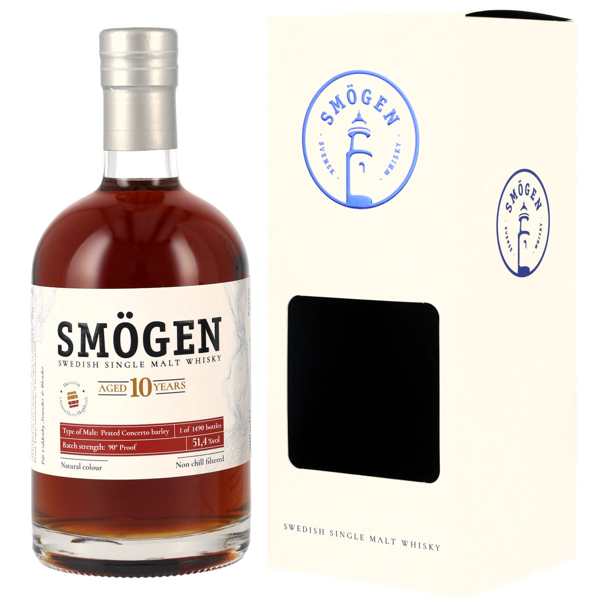 Smögen 10 y.o. - Oloroso Sherry Hogsheads - Swedish Single Malt