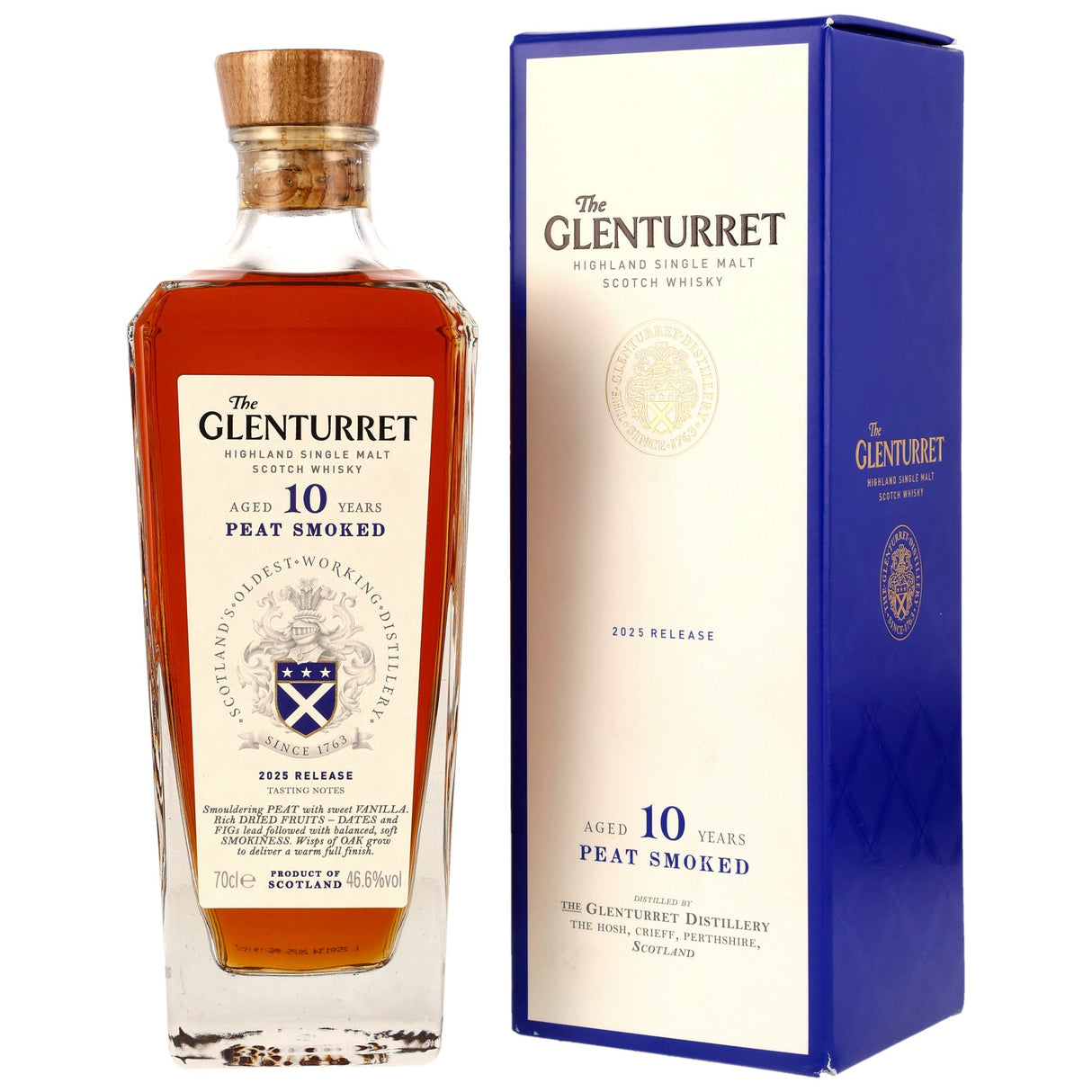 Glenturret 10 y.o. Peat Smoked - 2025 Release Highland Single Malt Scotch Whisky