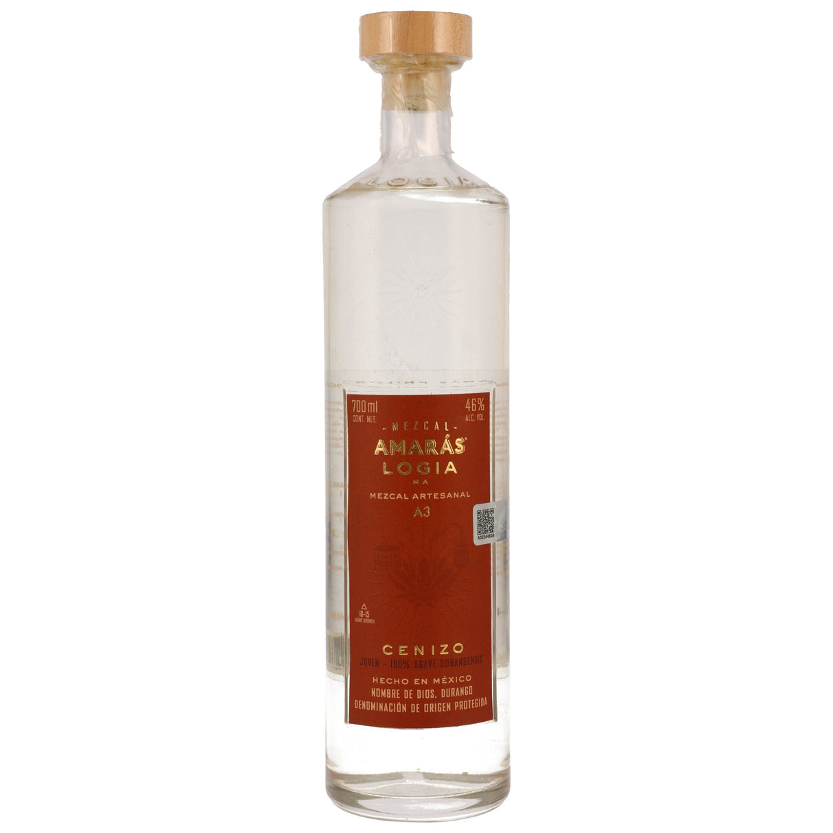 Mezcal Artesanal Logia - Cenizo Joven - Mezcal Amarás