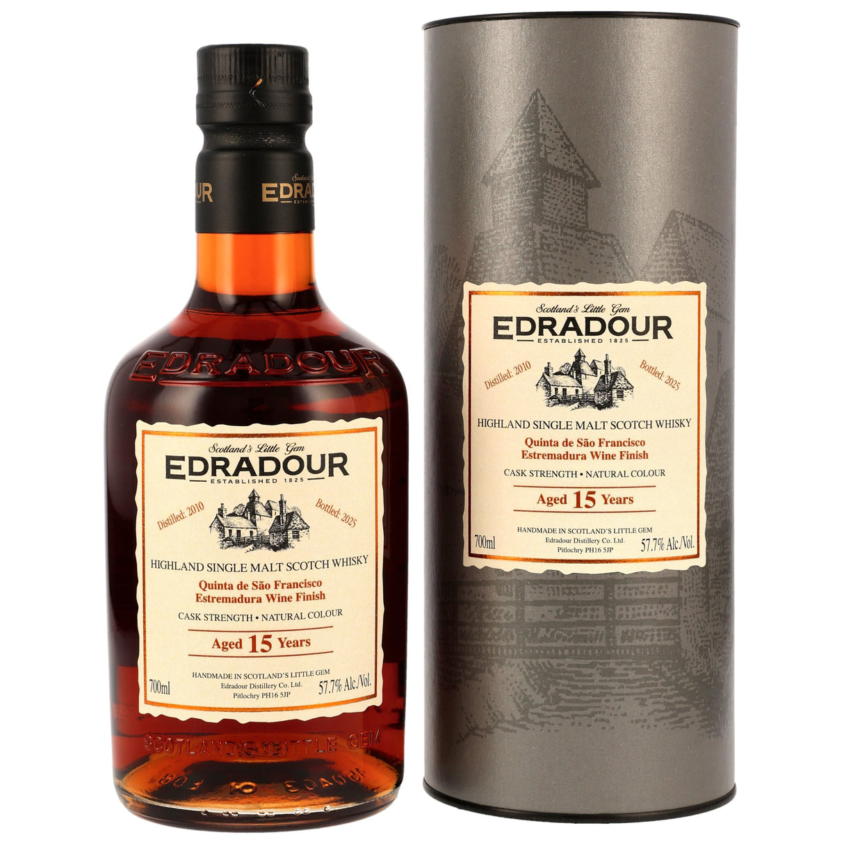 Edradour 15 y.o. Quinta de São Francisco Estremadura Wine Casks Finish