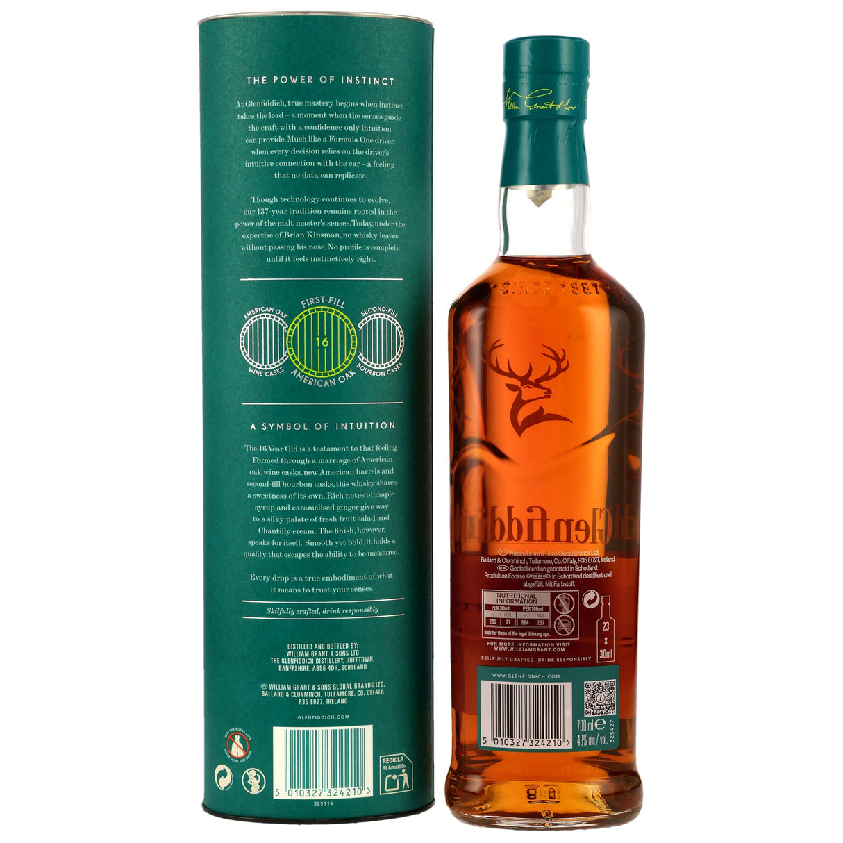 Glenfiddich 16 y.o. Aston Martin F1 Limited Edition Speyside Single Malt Scotch Whisky