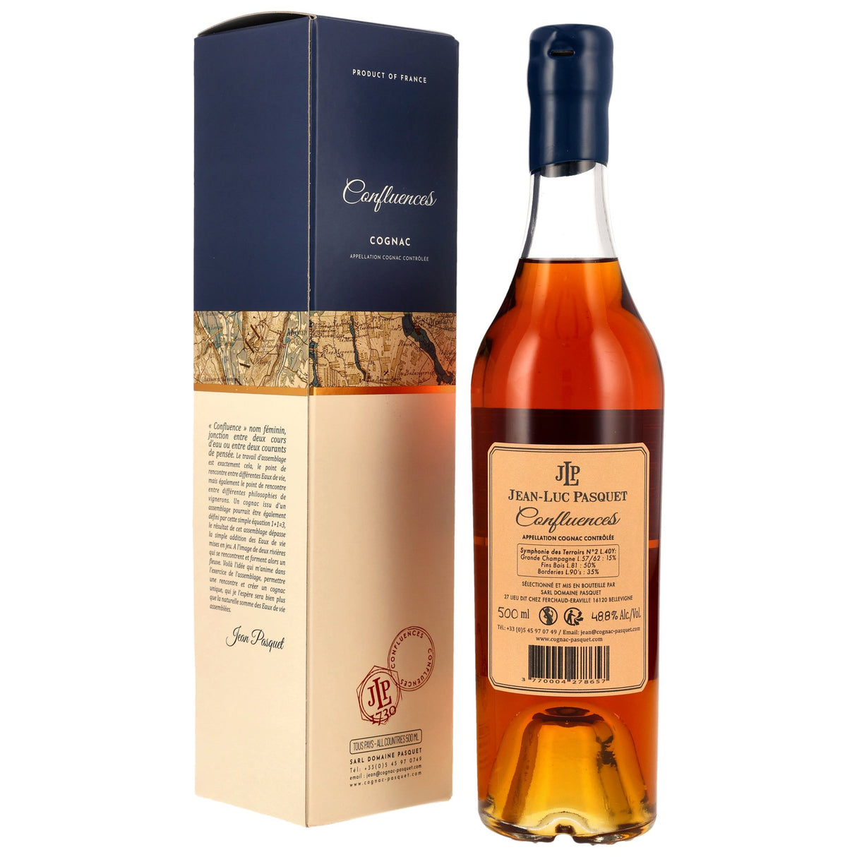 Symphonie des Terroirs No.2 - L.40Y Cognac Jean-Luc Pasquet Confluences