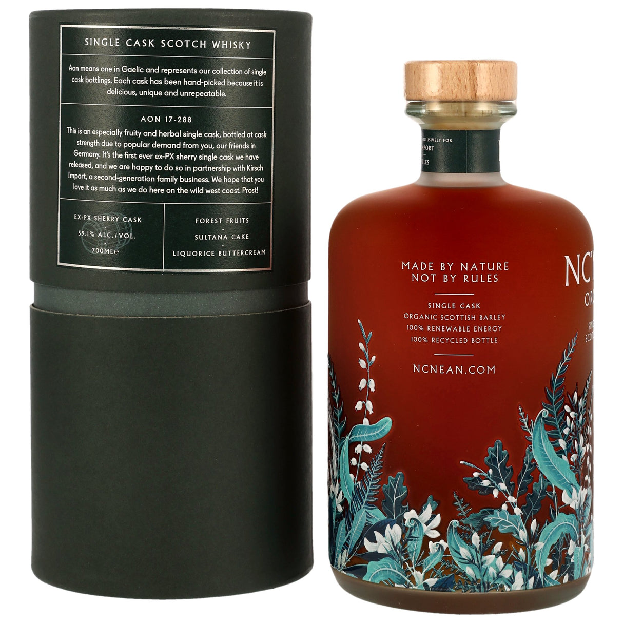 Nc'nean Aon – PX Sherry Single Cask #17-288