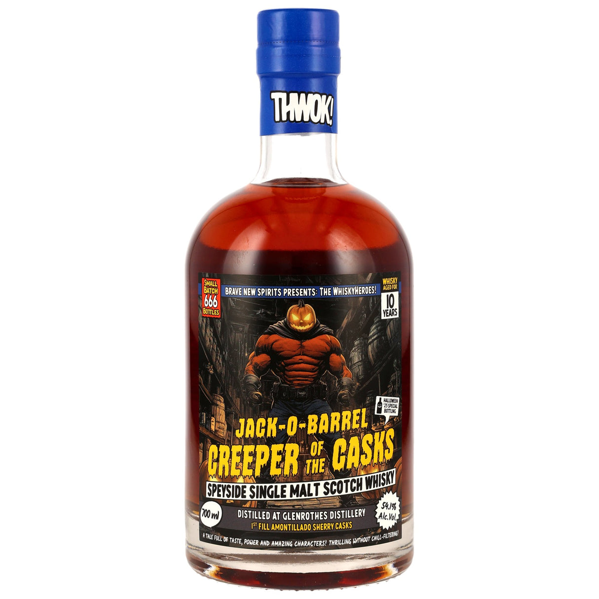 Jack-o-Barrel: Creeper of the Casks – Glenrothes 10 y.o. 54,1% vol. 0,7L