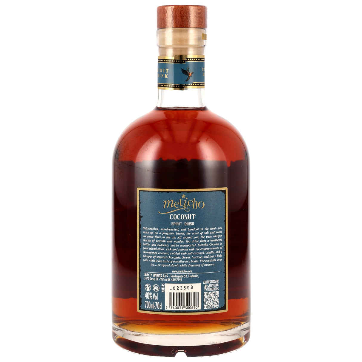 Meticho Coconut Spirit Drink 40% vol. 0,7L