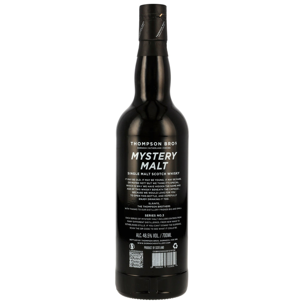 Mystery Malt Thompson Bros. Single Malt Scotch Whisky Series No.5