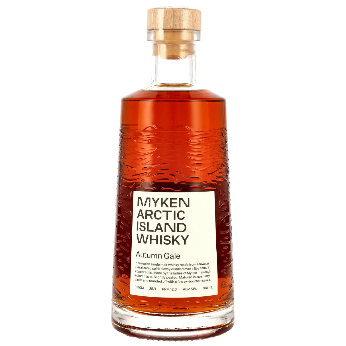 Myken Autumn Gale 25/1 – Lightly Peated Arctic Single Malt Whisky