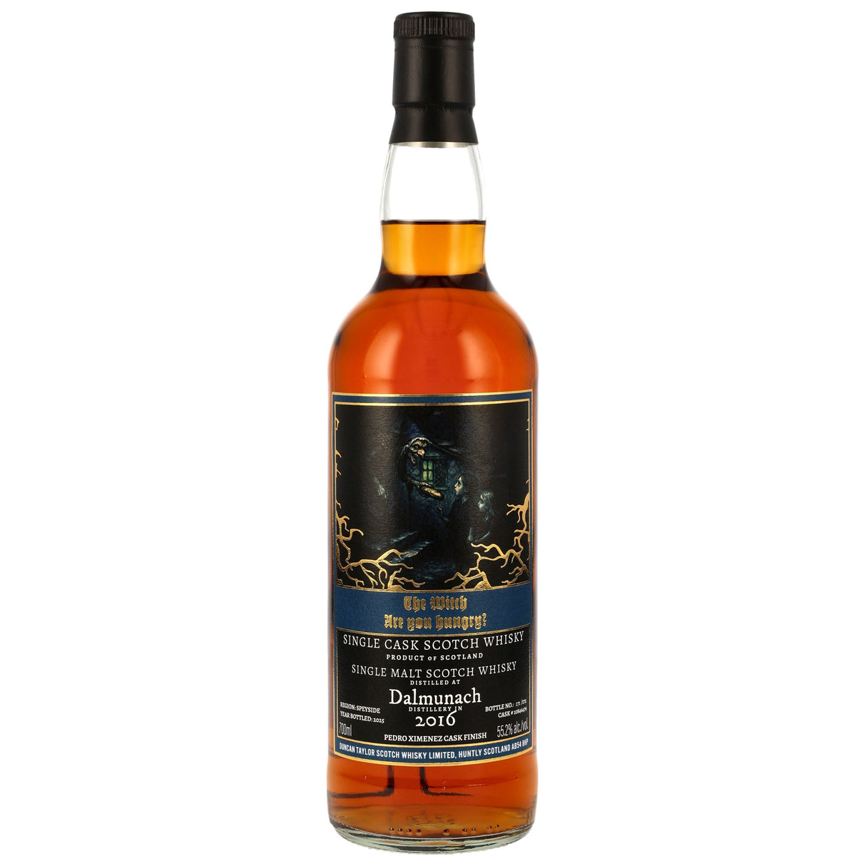 Dalmunach 2016/2025 – The Witch Duncan Taylor Fairytale Series 0,70 L/ 55,20%