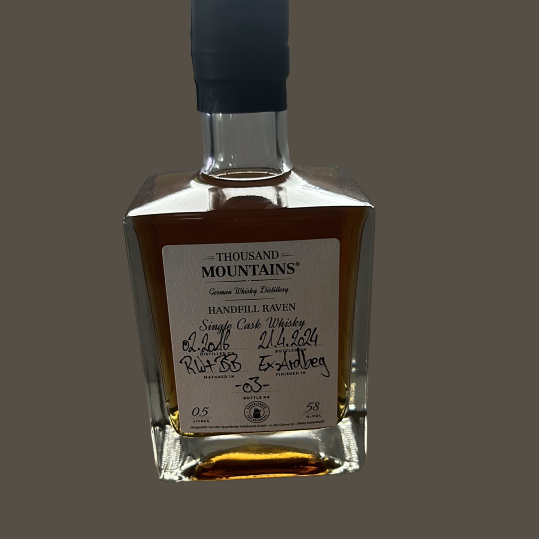 Mc Raven Ex Ardbeg Cask, Handfilled, 0,50 l Flasche