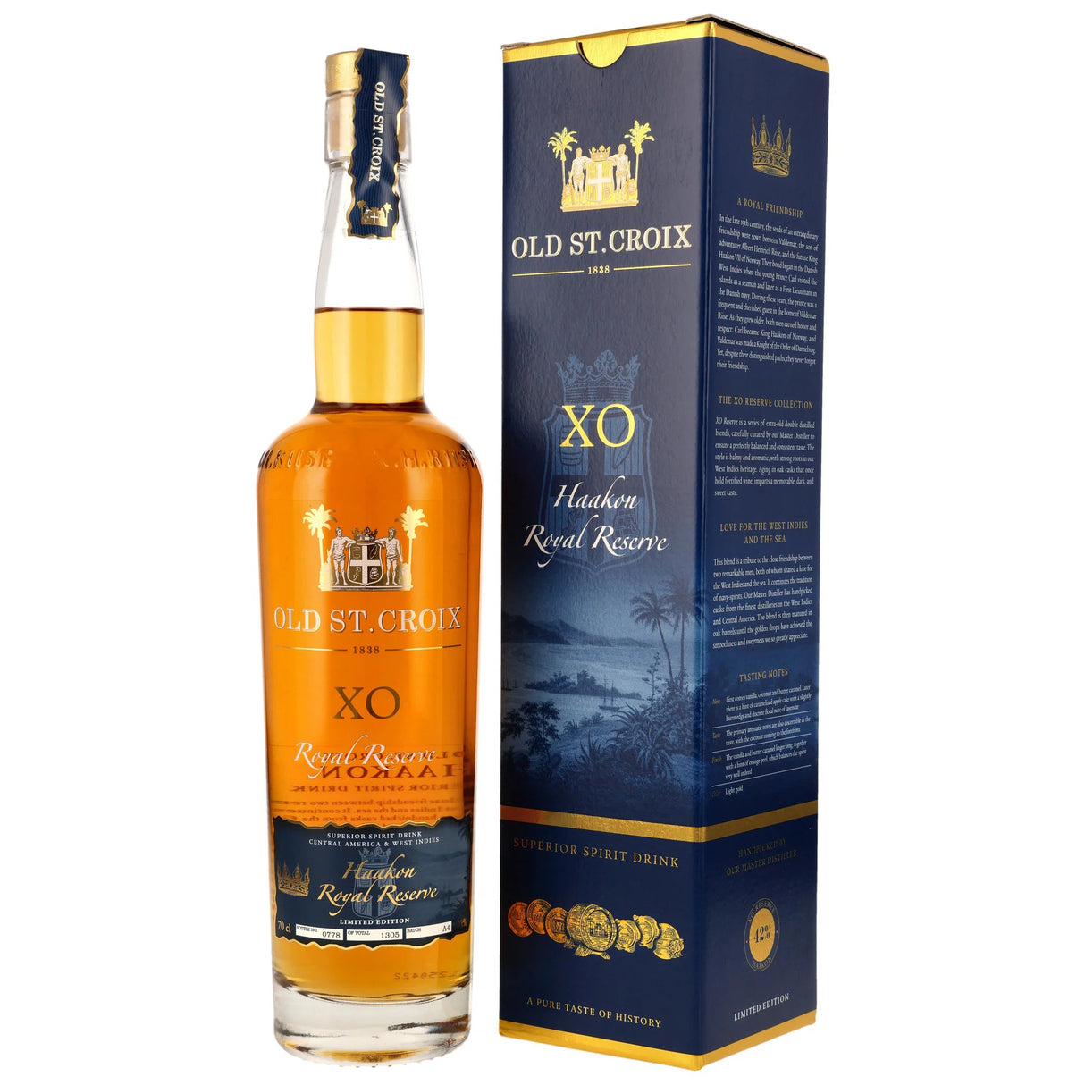 A.H. Riise XO Haakon Royal Reserve, 0,7 l Flasche