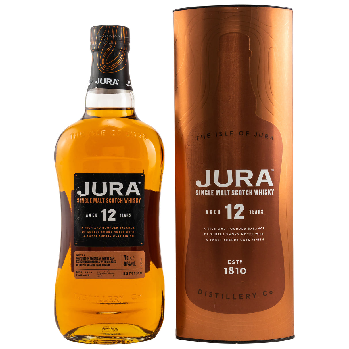 Jura 12 y. o., 0,70 l Flasche