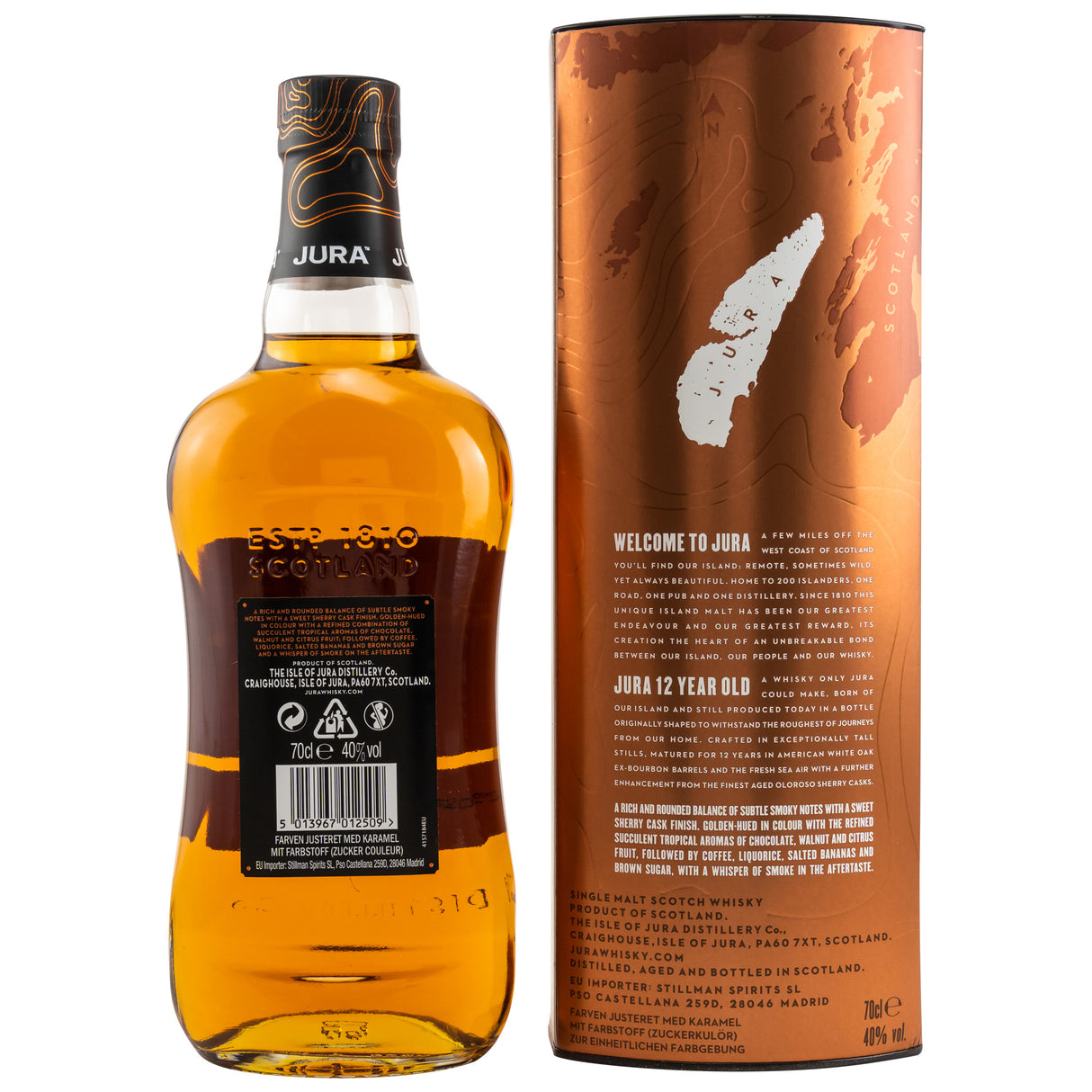 Jura 12 y. o., 0,70 l Flasche