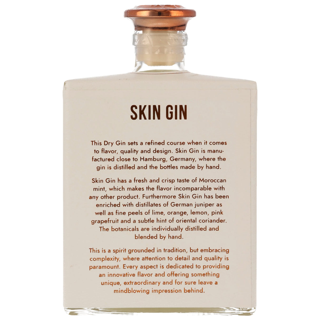 Skin Gin Edition Blanc, 0,50 l Flasche