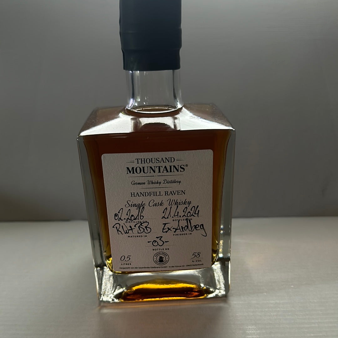 Mc Raven Ex Ardbeg Cask, Handfilled, 0,50 l Flasche