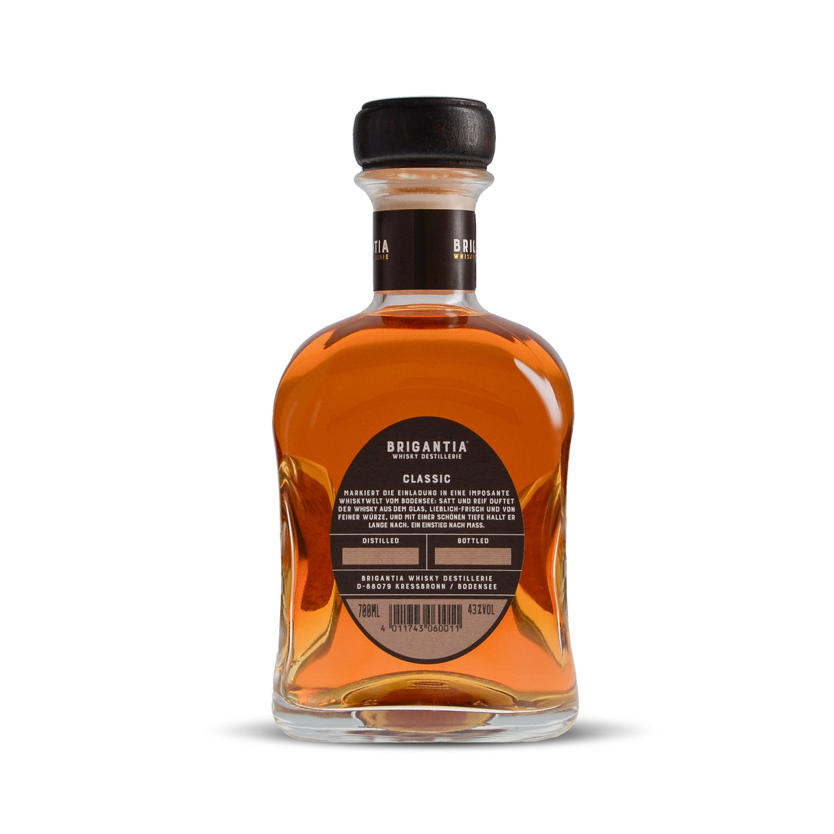 Brigantia Islay Cask Finish mit Dose, 0,70 l Flasche
