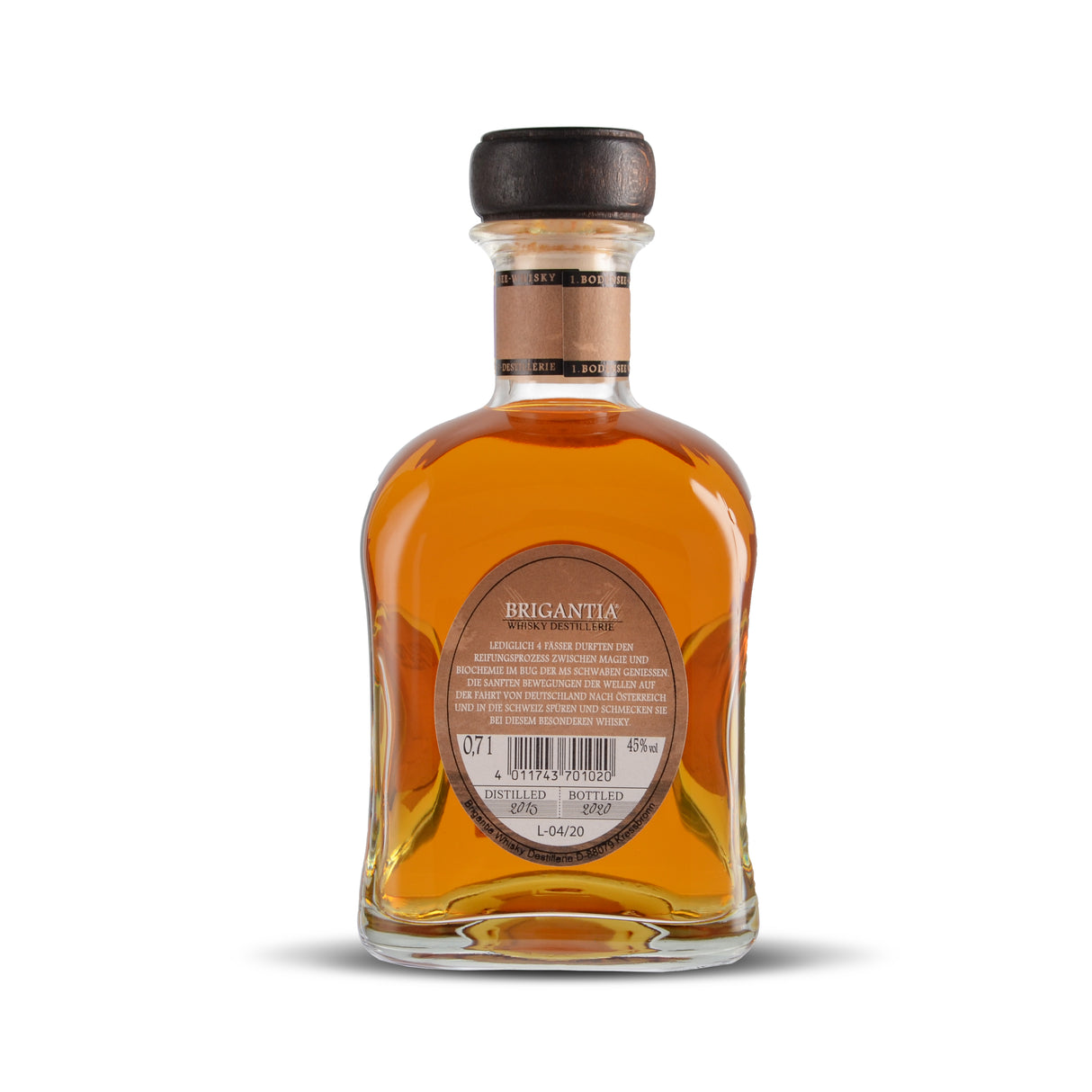 Brigantia Sherry Cask Finish mit Box, 0,70 l Flasche