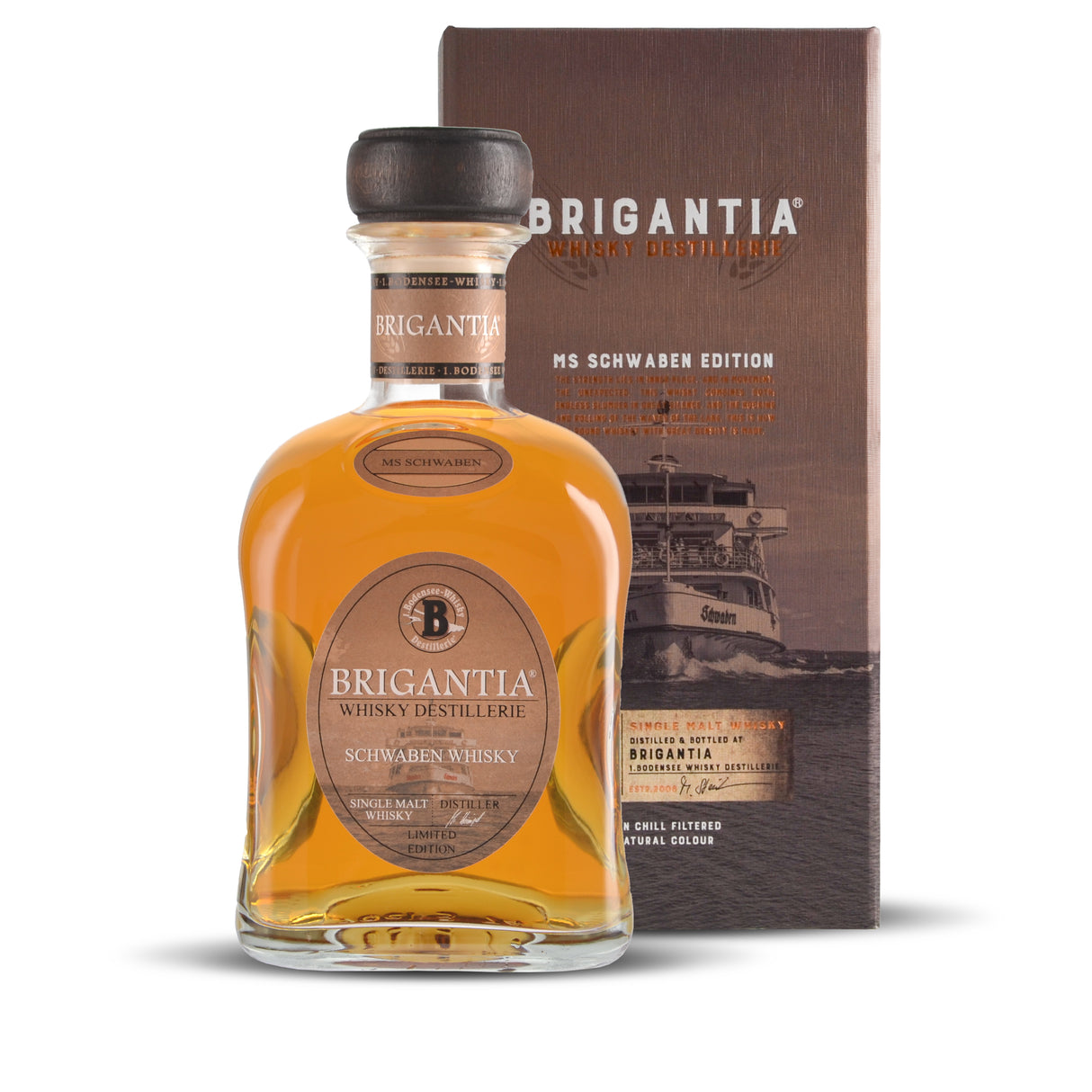 Brigantia Sherry Cask Finish mit Box, 0,70 l Flasche