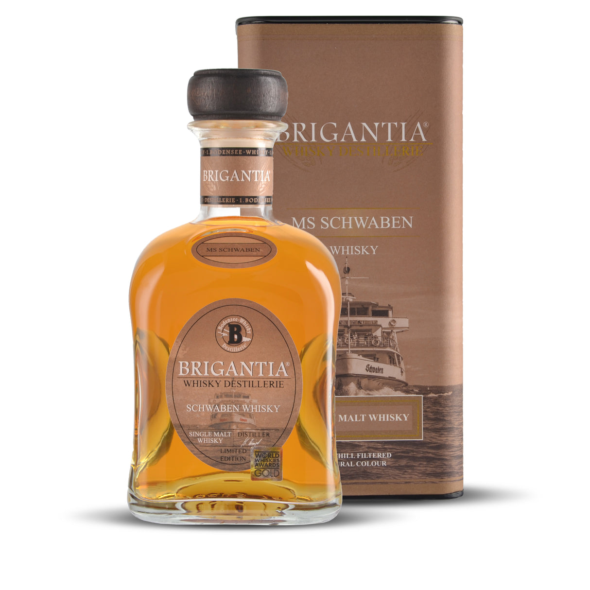 Brigantia Sherry Cask Finish mit Box, 0,70 l Flasche