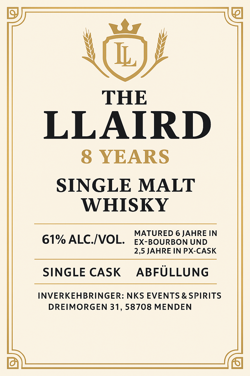 The Llaird - Secret Speyside, 0,50 l Flasche
