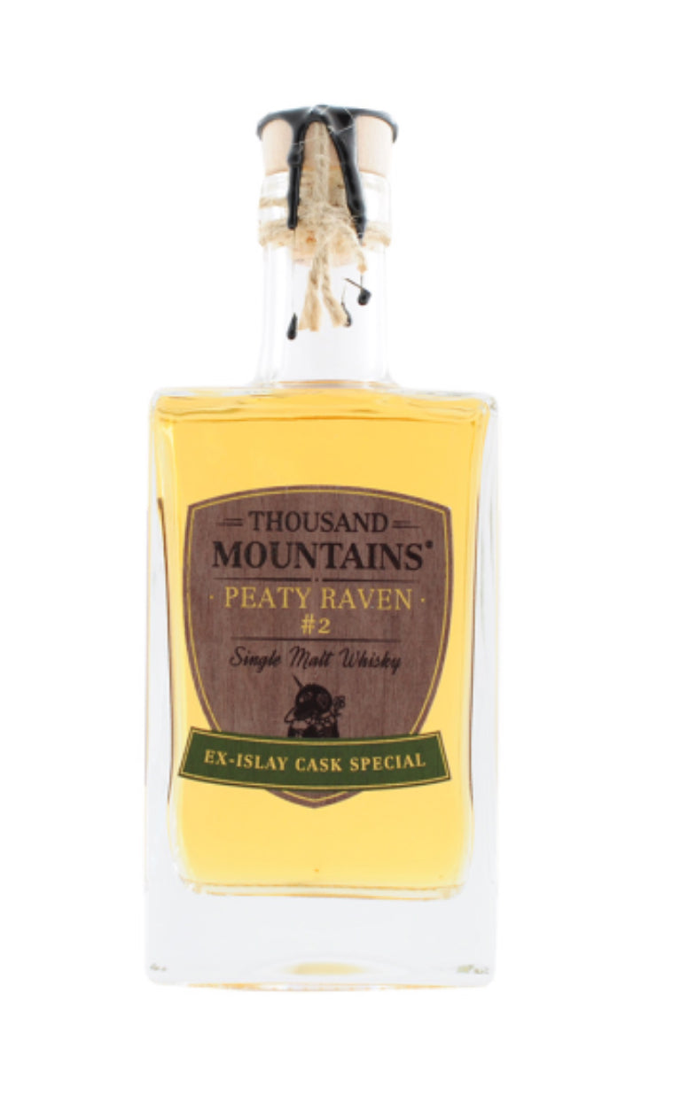 Thousand Mountains Peaty Raven, 0,70 l Flasche