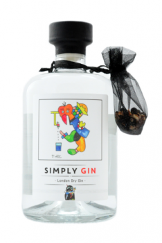 Sauerländer Edelbrennerei - Simply Gin, London Dry Gin, 0,50 l Flasche
