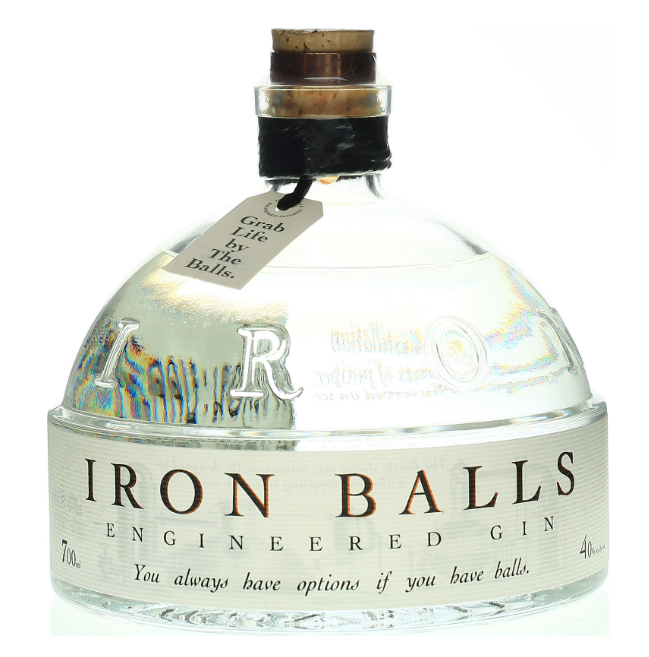 Iron Balls Gin, 0,70 l Flasche