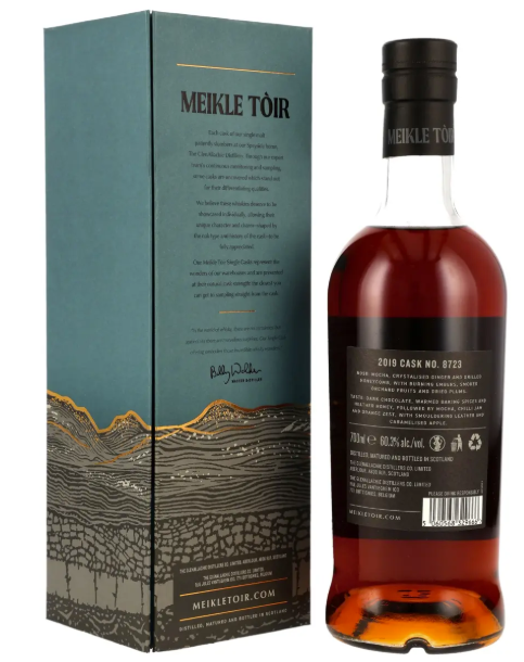 Meikle Tòir 2019/2025 Peated Single Malt Scotch Whisky - Oloroso Sherry Hogshead Cask 8723