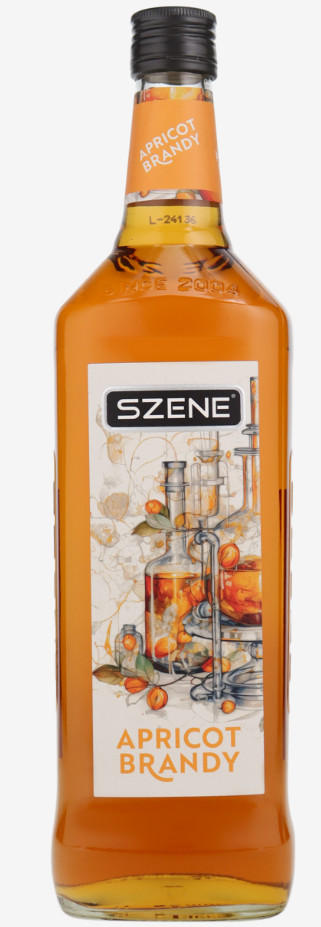 Szene Apricot Brandy Aprikosenlikör mit Weinbrand 20% 1l