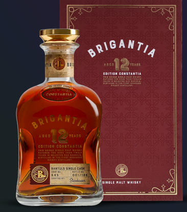 Brigantia Aged 12 Years Banyuls Single Cask 645 im Buch, 0,70 l Flasche