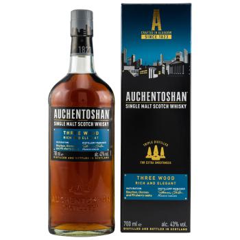 Auchentoshan Three Wood, 0,70 l Flasche