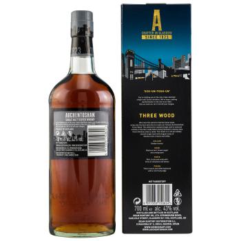 Auchentoshan Three Wood, 0,70 l Flasche