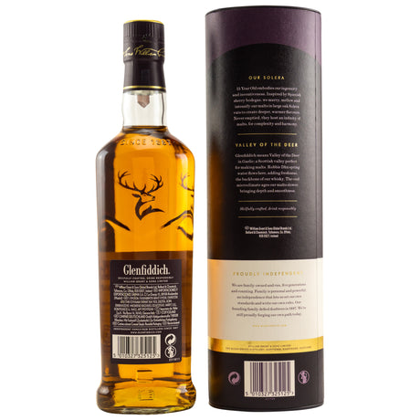 Glenfiddich 15 y.o. Solera, 0,70 l Flasche