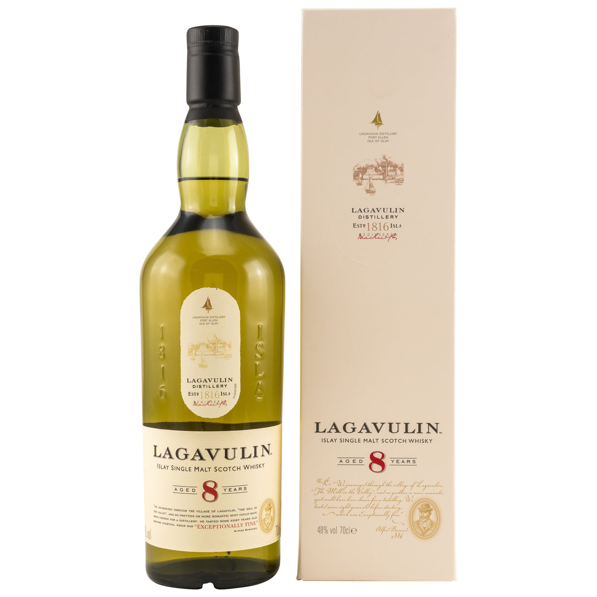 Lagavulin 8 y.o., 0,70 l Flasche