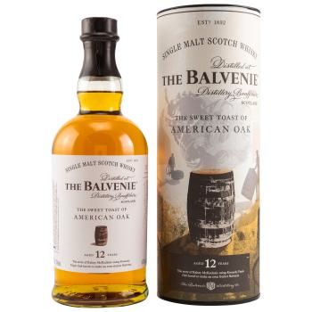 Balvenie 12 y.o. The Sweet Toast of American Oak, 0,70 l Flasche