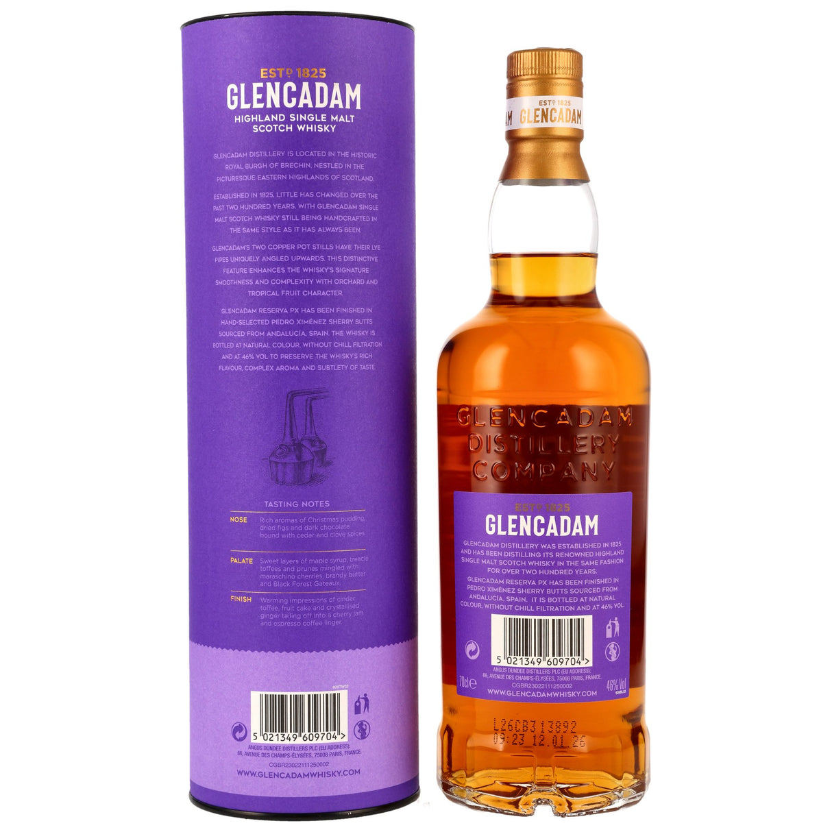 Glencadam Reserva PX – Pedro Ximénez Sherry Cask Finish | Highland Single Malt 2026